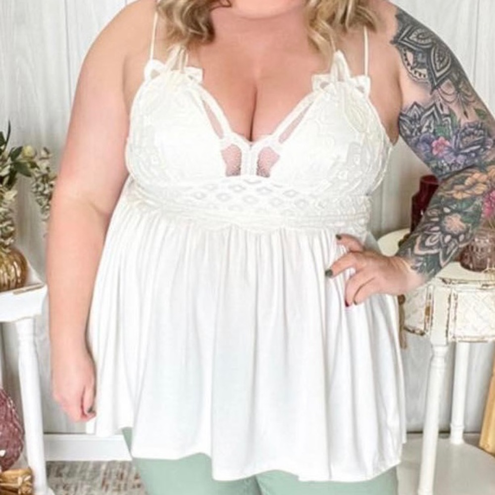 Brand New Crochet Bralette Tank